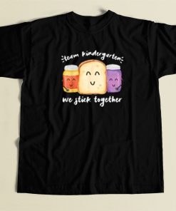 Team Kindergarten Meme 80s Retro T Shirt Style