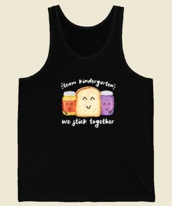 Team Kindergarten Meme 80s Retro Tank Top