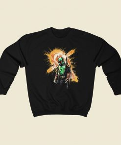 The Bounty Hunter Rises 80s Sweatshirt Style