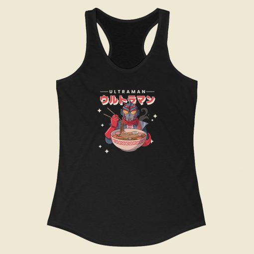 The Great Ramen Ultraman 80s Racerback Tank Top