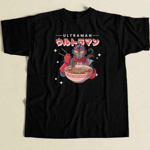 The Great Ramen Ultraman 80s Retro T Shirt Style