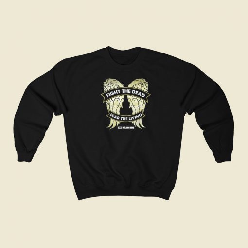 The Walking Dead Funny 80s Sweatshirt Style