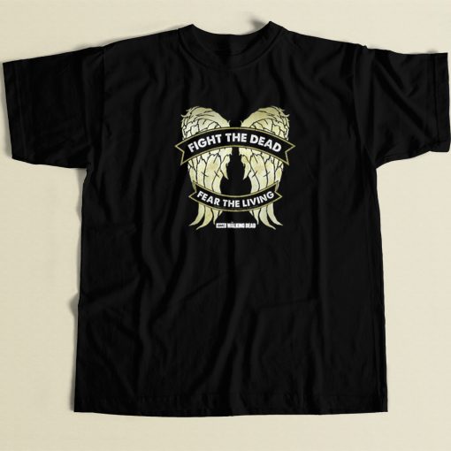 The Walking Dead Funny 80s Retro T Shirt Style