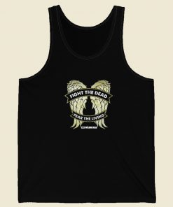 The Walking Dead Funny 80s Retro Tank Top