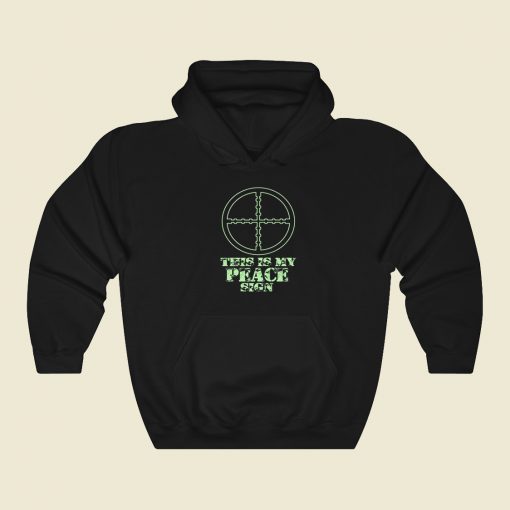 This Is My Peace Sign Hoodie Style