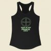 This Is My Peace Sign 80s Racerback Tank Top