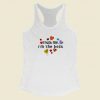 Trust Me Im The Best 80s Racerback Tank Top