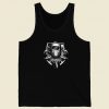 Welder Skull Mask Graphic 80s Retro Tank Top