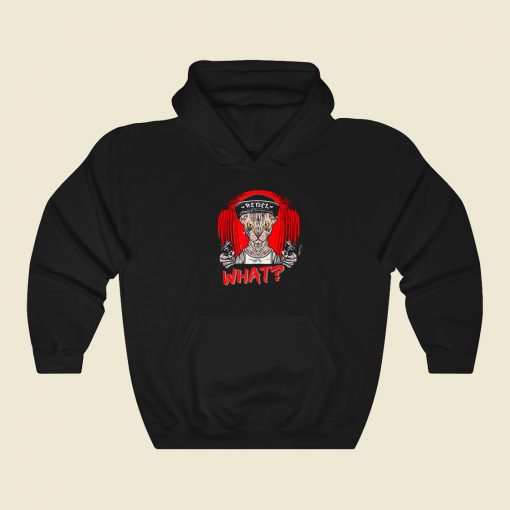 What Cat Rebel Funny Hoodie Style