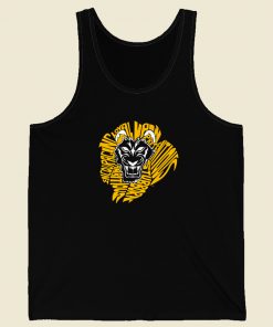 Zodiac Sign Leo 80s Retro Tank Top