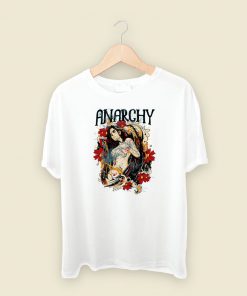 Anarchy Gothic Graphic 80s T Shirt Style