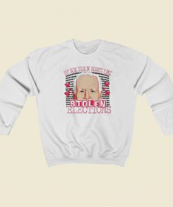 Biden Out Here Stealin Hearts 80s Sweatshirt Style