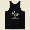 Bike Lovers I Do My Own Stunts 80s Tank Top