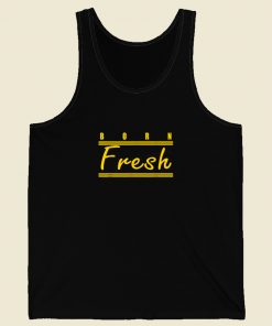 Born Fresh Gold Heads Basketball 80s Tank Top