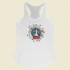 Chemist Elements Graphic 80s Racerback Tank Top