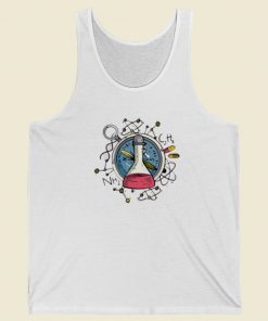 Chemist Elements Graphic 80s Tank Top