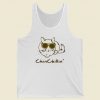 Chin Chillin Cat Funny 80s Tank Top