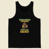 Dadalorian Husband Hero 80s Tank Top