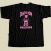 Death Row Records Logo Pink 80s T Shirt Style