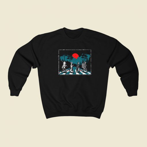 Demon Slayer Abbey Road 80s Sweatshirt Style