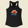 Finding Dory Hank No Talking 80s Racerback Tank Top