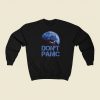 Dont Panic Starman Essential 80s Sweatshirt Style