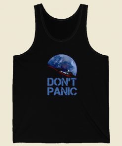 Dont Panic Starman Essential 80s Tank Top