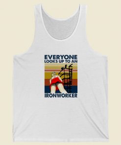 Everyone Looks To Ironworker Vintage 80s Tank Top