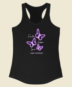 Lupus Awareness Graphic 80s Racerback Tank Top