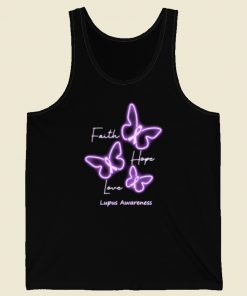 Lupus Awareness Graphic 80s Tank Top