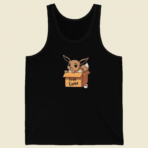 Funny Free Eevee 80s Tank Top