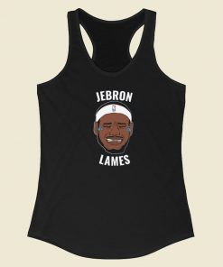 Funny Jebron Lames Racerback Tank Top