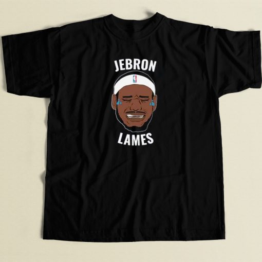 Funny Jebron Lames 80s T Shirt Style