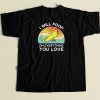 Funny Parrot I Will Poop 80s T Shirt Style