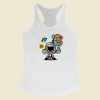 Gift From Outer Space Vintage 80s Racerback Tank Top