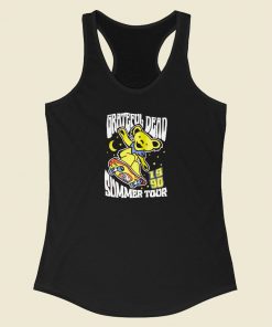 Grateful Dead Skating Bear 80s Racerback Tank Top