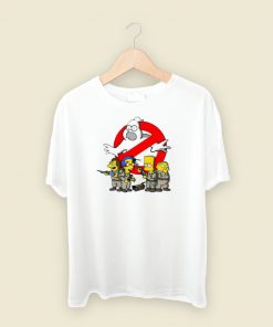 Homer Busters Simpsons 80s T Shirt Style