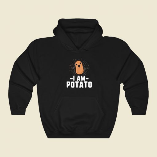 I Am Funny Potato Hoodie Style