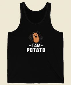 I Am Funny Potato 80s Tank Top