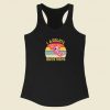 I Axolotl Questions Funny 80s Racerback Tank Top