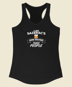 I Like Sazeracs 80s Racerback Tank Top