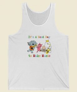 Its A Good Day To Make Music 80s Tank Top