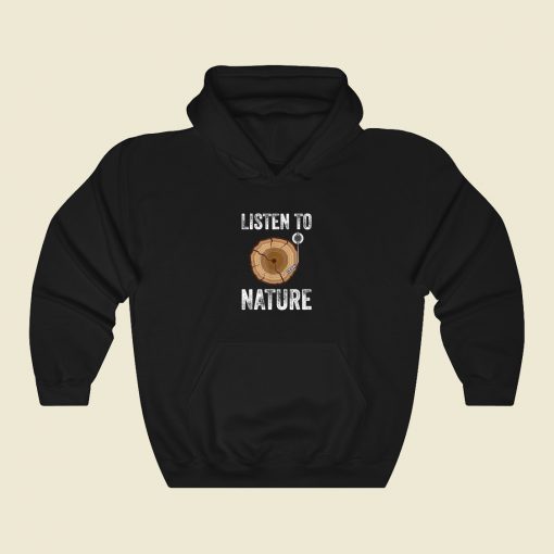 Listen To Nature Global Warming Hoodie Style