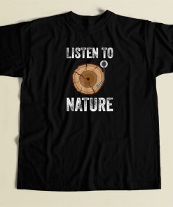 Listen To Nature Global Warming 80s T Shirt Style