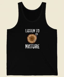 Listen To Nature Global Warming 80s Tank Top