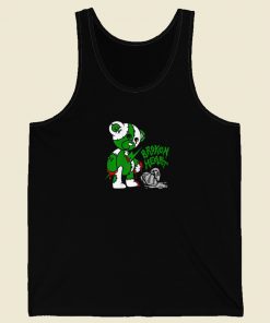 Merry Christmas Broken Hear Match 80s Tank Top