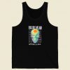 Nothing Is Real Kanji Skull Graphic 80s Tank Top