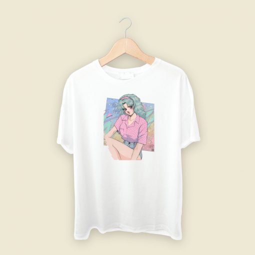 Pastel Dreams Michiru 80s T Shirt Style