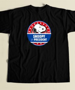 Peanuts Snoopy For President 80s T Shirt Style