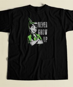 Peter Pan Never Grow Up 80s T Shirt Style